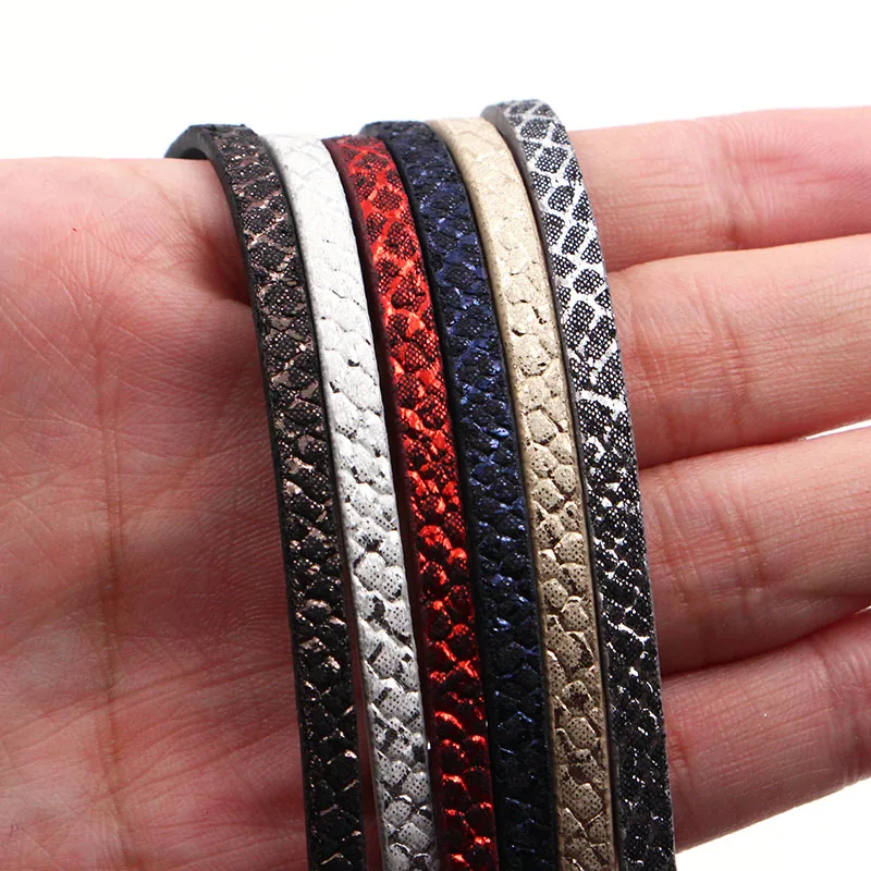 5mm Flat PU Leather Cord/Interlaced Pattern Leather Rope/Jewelry Findings Accessories/Fashion Jewelry Making/Bracelet Materials
5mm Flat PU Leather Cord/Interlaced Pattern Leather Rope/Jewelry Findings Accessories/Fashion Jewelry Making/Bracelet Materials