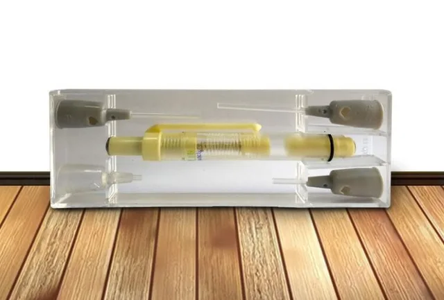 acupuncture needle locator for 60mm disposable needle with flat-top heads include 4 different tips
acupuncture needle locator for 60mm disposable needle with flat-top heads include 4 different tips