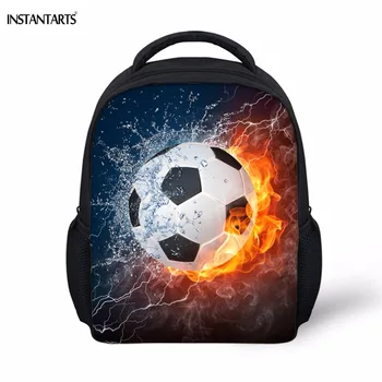 INSTANTARTS Casual Kids Backpacks for Boys Fire and Ice Foot Ball Print Kindergarten School Bags Soccerly Mini Children Bookbags
INSTANTARTS Casual Kids Backpacks for Boys Fire and Ice Foot Ball Print Kindergarten School Bags Soccerly Mini Children Bookbags