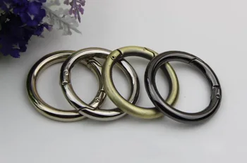 30 pcs/ lot 4 color DIY bag accessories opening spring coil connection buckle 3.2 cm inner diameter
30 pcs/ lot 4 color DIY bag accessories opening spring coil connection buckle 3.2 cm inner diameter