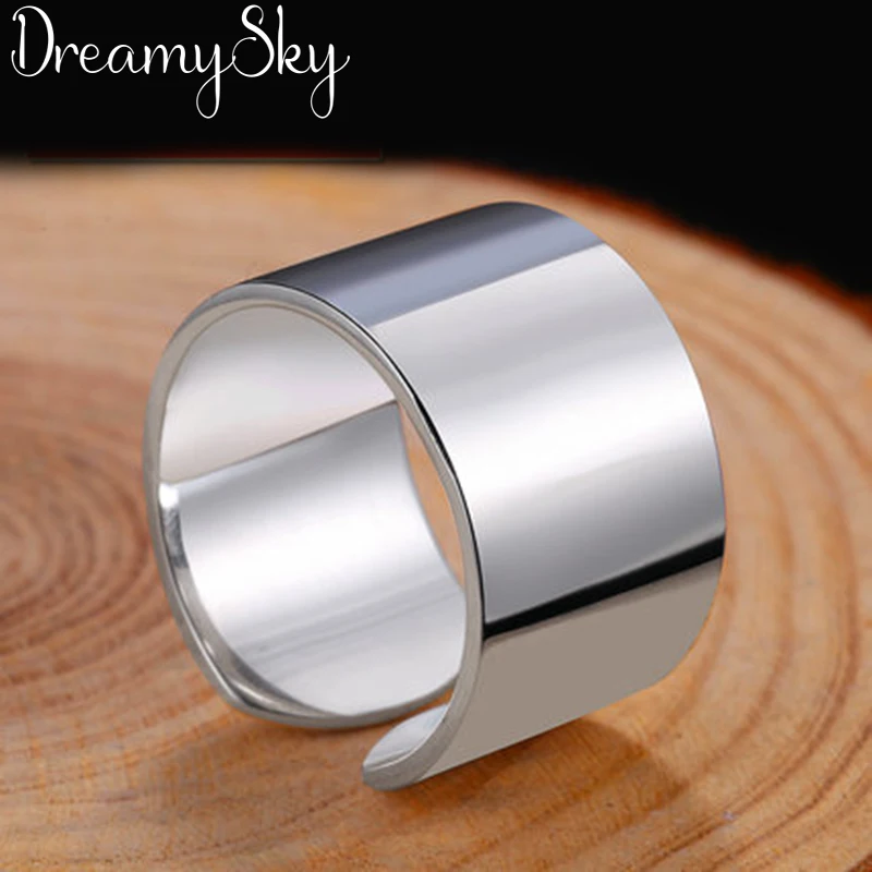 Romantic Style Bohemian 925 Sterling Silver Shiny Smooth Rings For Women Girls Gift New Trendy Vintage Big Punk Ring Wholesale
Romantic Style Bohemian 925 Sterling Silver Shiny Smooth Rings For Women Girls Gift New Trendy Vintage Big Punk Ring Wholesale