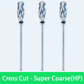 3Pcs/Set Dental Lab Use Tungsten Burs - Super Coarse Grit Cross Cut HP 2.35mm Compatible - 701774
3Pcs/Set Dental Lab Use Tungsten Burs - Super Coarse Grit Cross Cut HP 2.35mm Compatible - 701774