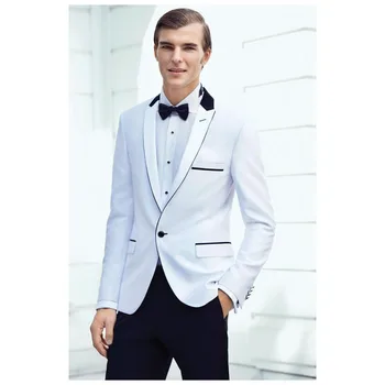 New Custom slim fit white Groom mens suits Tuxedo terno masculino One Button Bridegroom suit 2017 new Wedding Prom Suits for men
New Custom slim fit white Groom mens suits Tuxedo terno masculino One Button Bridegroom suit 2017 new Wedding Prom Suits for men