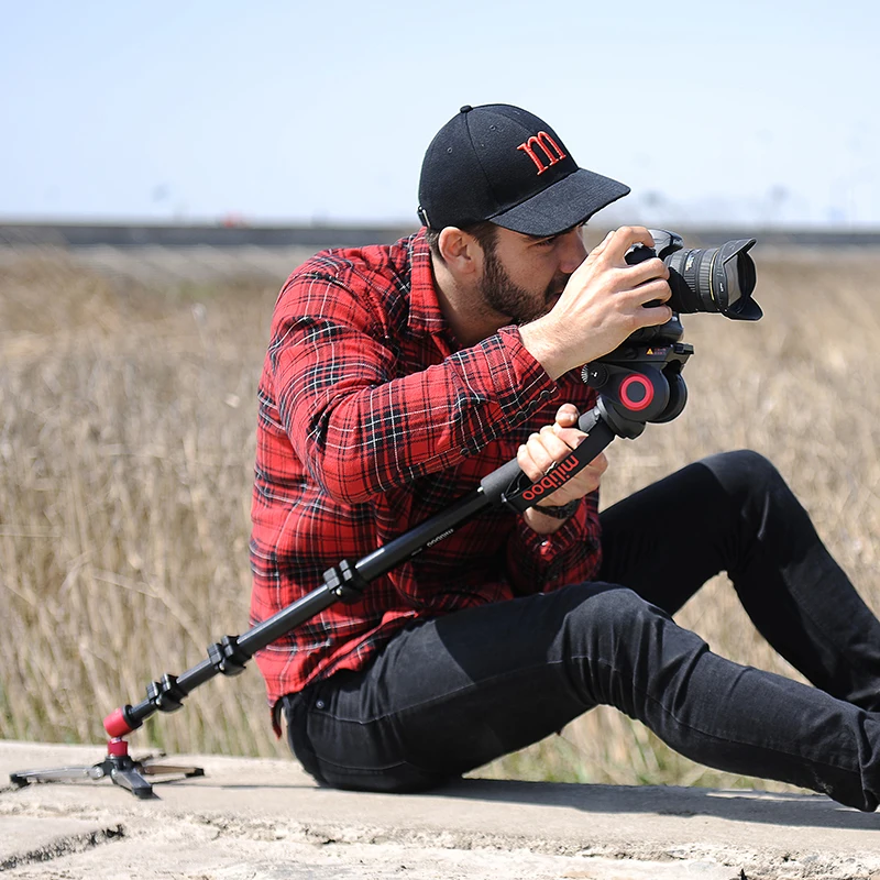 miliboo MTT705B Carbon Fiber DSLR Video Camera Portable Professional Monopod with MTT801 Fluid Head Half Price of Manfrotto
miliboo MTT705B Carbon Fiber DSLR Video Camera Portable Professional Monopod with MTT801 Fluid Head Half Price of Manfrotto