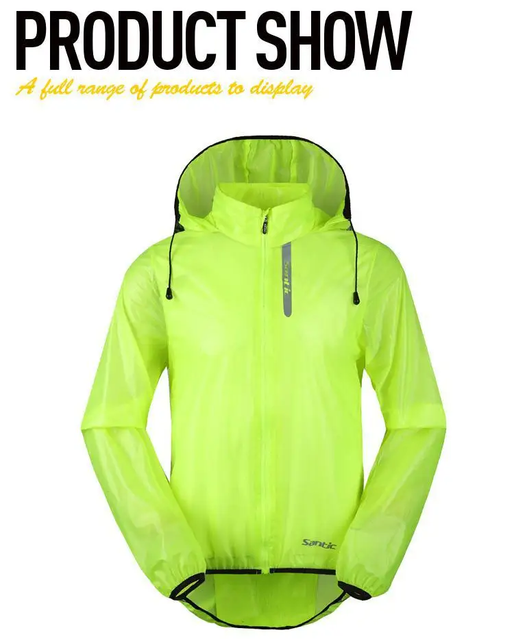 Santic New UV-Proof Sunscreen Raincoat Men's Cycling Jersey Breathable Light Weight Rainproof Anti Dust Windbreaker BikeClothing
Santic New UV-Proof Sunscreen Raincoat Men's Cycling Jersey Breathable Light Weight Rainproof Anti Dust Windbreaker BikeClothing