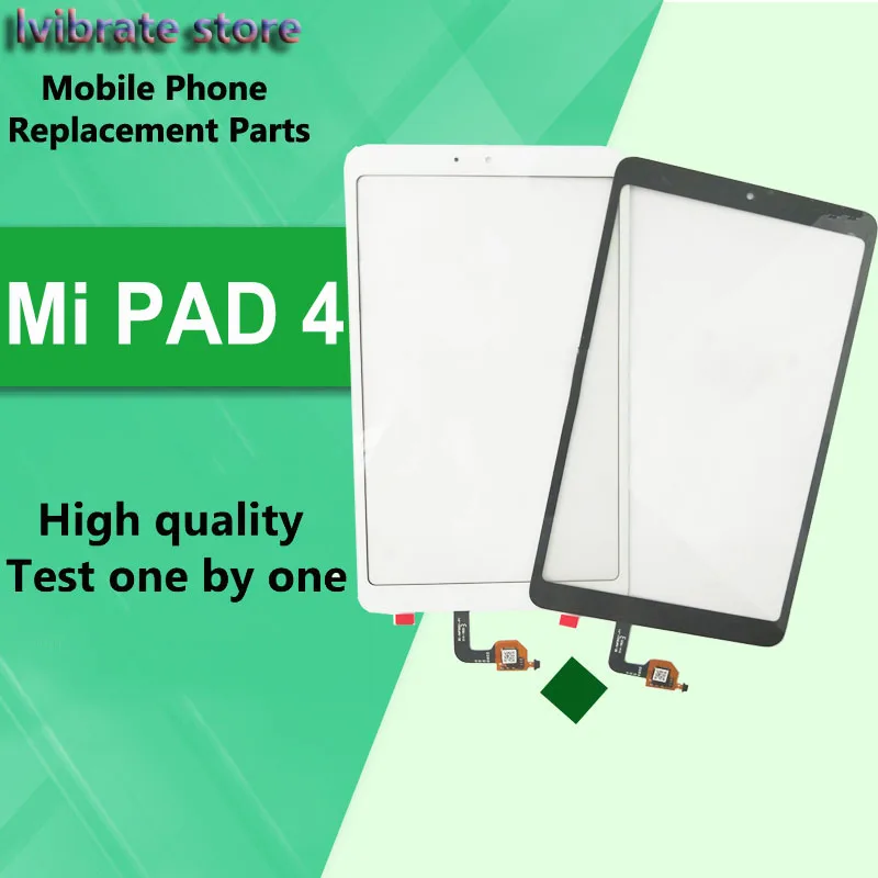 For Xiaomi Mi Pad 4 Pad4 LCD Front Touch Screen Digitizer Outer Glass Lens MiPad mipad4 Panel with flex cable | Мобильные телефоны
