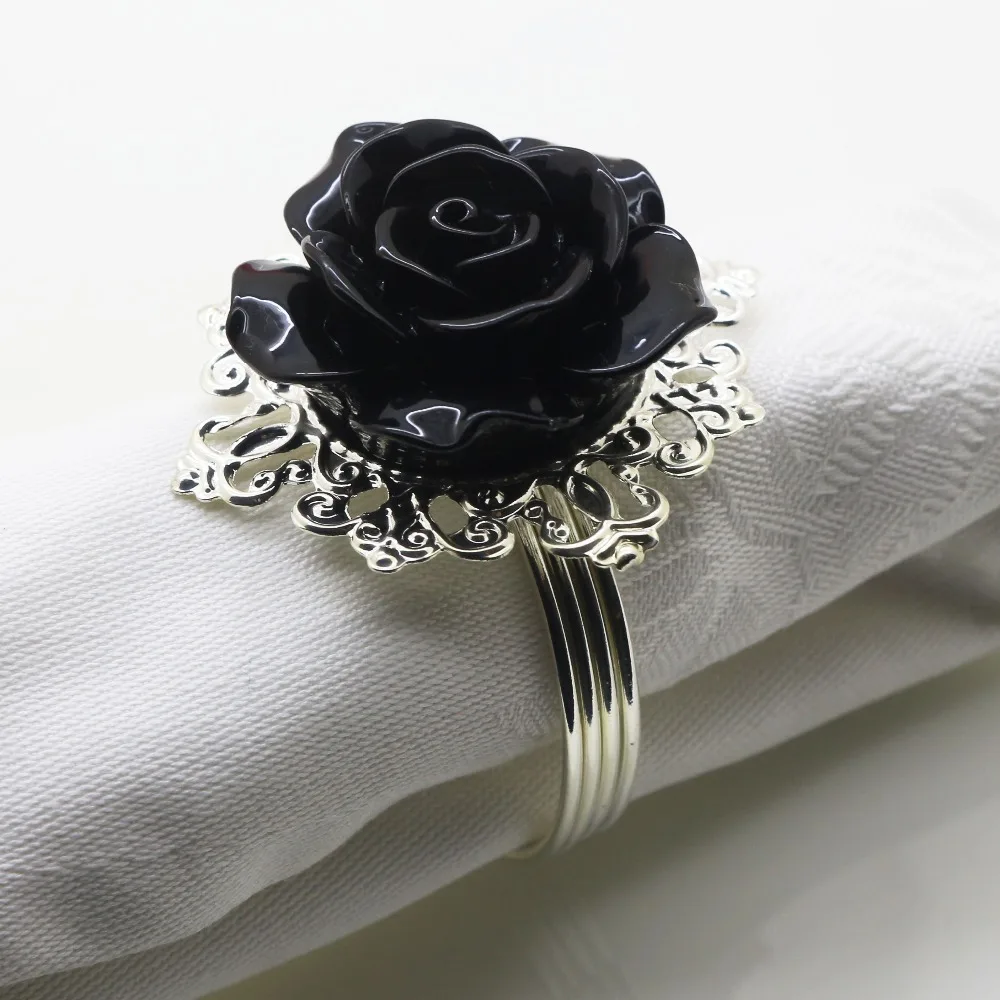 Shipping (DHL) 400Pcs/Pack Black Resin Rose Napkin Ring Party Wedding Dectoration Napkin Rings
Shipping (DHL) 400Pcs/Pack Black Resin Rose Napkin Ring Party Wedding Dectoration Napkin Rings