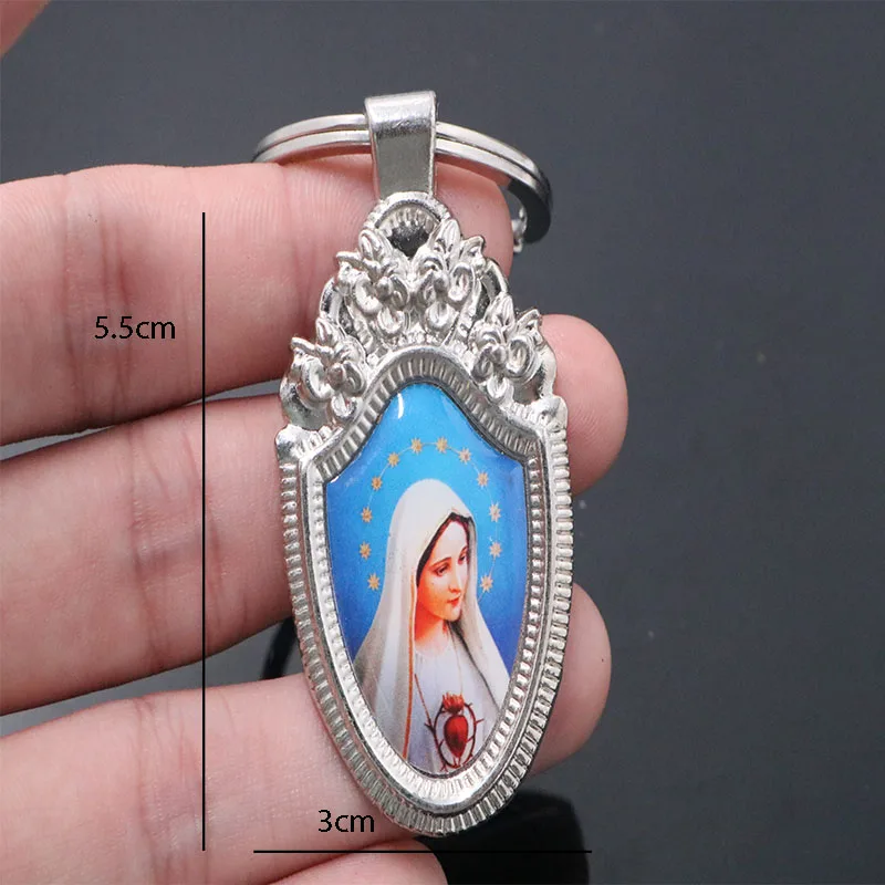 St. Jesus icon custom key chain Michael Angel Blue Mary Jesus merciful virgin Guadalupe and other key chain image
St. Jesus icon custom key chain Michael Angel Blue Mary Jesus merciful virgin Guadalupe and other key chain image