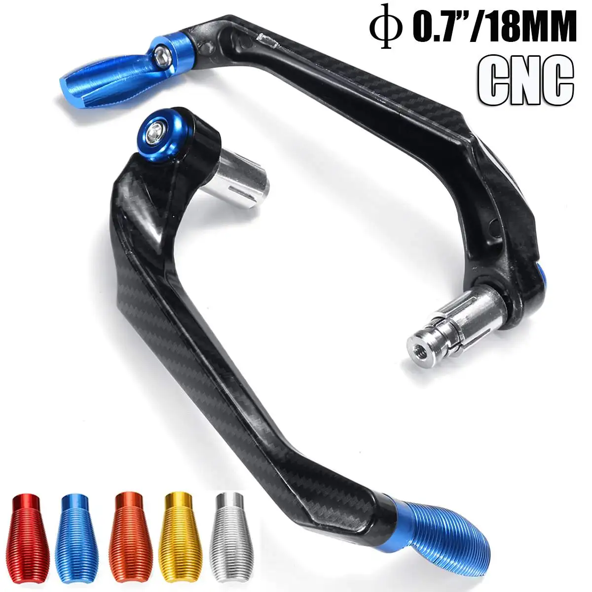 2Pcs 5 Color Universal 18mm Aluminium Motorcycle Handlebar Handle bar For Yamaha Suzuki for Kawasaki for Honda
2Pcs 5 Color Universal 18mm Aluminium Motorcycle Handlebar Handle bar For Yamaha Suzuki for Kawasaki for Honda