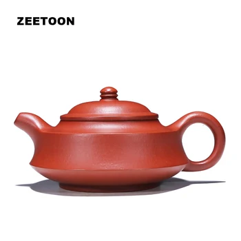 250ml Authentic Yixing Teapot Zhou Pan Pot Purple Clay Master Handmade China Kung Fu Tea Set Tea Pot Creative Pottery Home Decor
250ml Authentic Yixing Teapot Zhou Pan Pot Purple Clay Master Handmade China Kung Fu Tea Set Tea Pot Creative Pottery Home Decor
