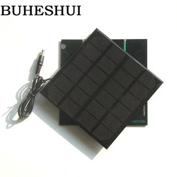 BUHESHUI 3W 6V Monocrystalline Solar Panel Charger DIY Solar Panel System For 3.7V Battery LED Light+DC 5521 Cable 145*145MM
BUHESHUI 3W 6V Monocrystalline Solar Panel Charger DIY Solar Panel System For 3.7V Battery LED Light+DC 5521 Cable 145*145MM