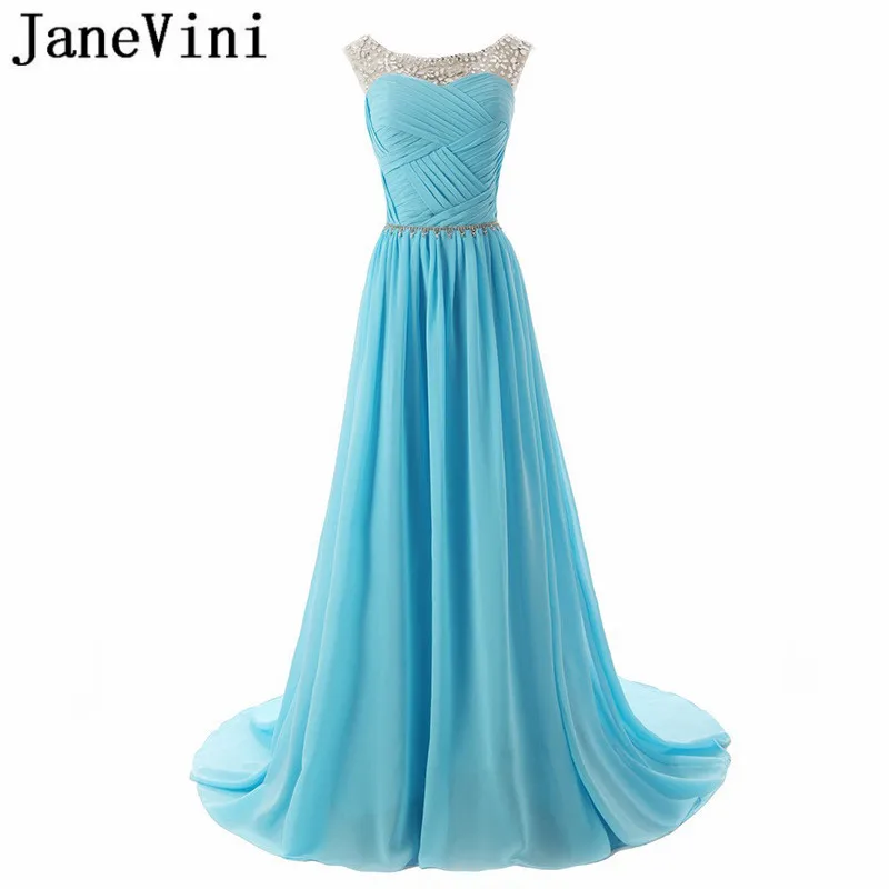 JaneVini Beaded Long Burgundy Bridesmaid Dresses Chiffon Formal Party Gowns Sweep Train Plus Size Party Maid of Honor Dress 2019
JaneVini Beaded Long Burgundy Bridesmaid Dresses Chiffon Formal Party Gowns Sweep Train Plus Size Party Maid of Honor Dress 2019