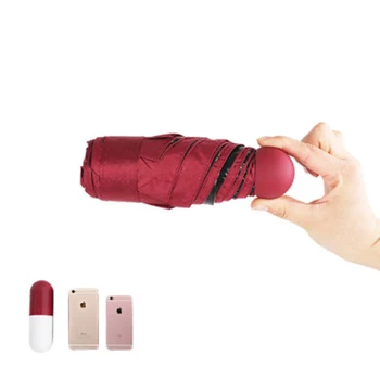 Super Mini Clear Women Umbrella Capsule Pocket Anti-UV Umbrella Windproof 5 Fold Cute Umbrellas Compact Rain Umbrellas U5B105
Super Mini Clear Women Umbrella Capsule Pocket Anti-UV Umbrella Windproof 5 Fold Cute Umbrellas Compact Rain Umbrellas U5B105