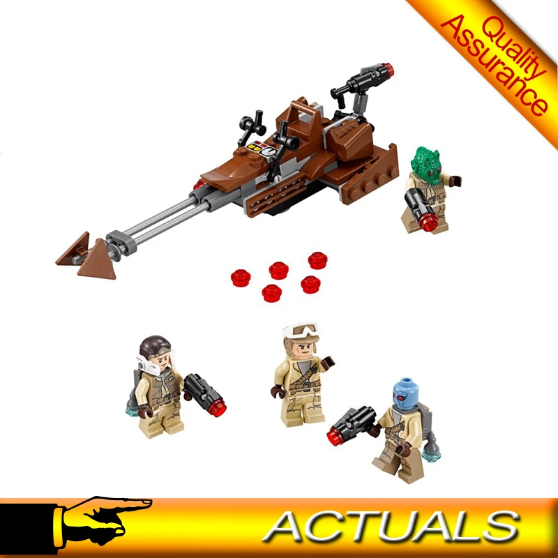 Rebel Alliance Battle Pack Star Wars Building Blocks Model Bricks Toys Compatible Legoland 75133 Bela 10572 05018
Rebel Alliance Battle Pack Star Wars Building Blocks Model Bricks Toys Compatible Legoland 75133 Bela 10572 05018