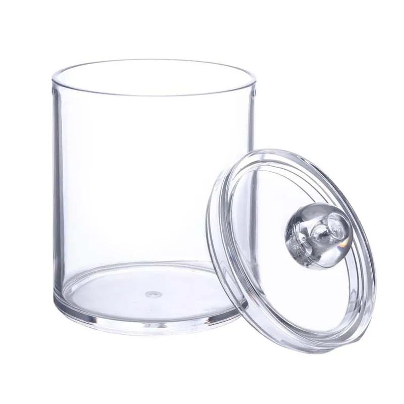 Plastic Two-layer Round Cosmetic Organizer Qtip Container Transparent Cotton Swabs Box Jewelry Storage Box Holder and Candy Jars
Plastic Two-layer Round Cosmetic Organizer Qtip Container Transparent Cotton Swabs Box Jewelry Storage Box Holder and Candy Jars