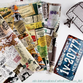 Linen cotton fabric Curtain sofa cushion tablecloth telas manual ankara fabric Retro map Notes Series felt fabric 
Linen cotton fabric Curtain sofa cushion tablecloth telas manual ankara fabric Retro map Notes Series felt fabric