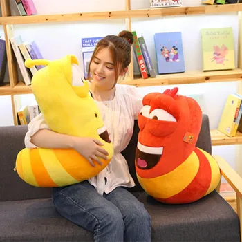 32-45cm Anime Funny Insect Slug Creative Larva Plush Toy Stuffed Pillow Movie & TV Cartoon Toys For Kid birthday Christmas Gift
32-45cm Anime Funny Insect Slug Creative Larva Plush Toy Stuffed Pillow Movie & TV Cartoon Toys For Kid birthday Christmas Gift