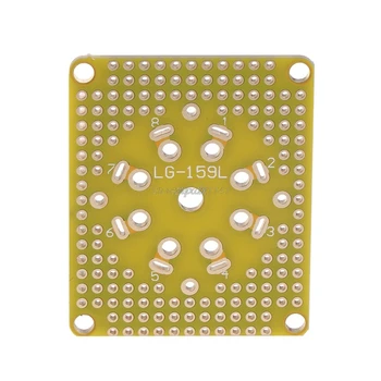 Universal Prototype PCB For 8 Pin Tube Amplifier Preamp Headphone Valve Z07 Drop ship
Universal Prototype PCB For 8 Pin Tube Amplifier Preamp Headphone Valve Z07 Drop ship