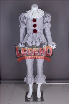 Stephen King's It Pennywise Cosplay Costume Scary Joker cosplay Suit outfit custom made size
Stephen King's It Pennywise Cosplay Costume Scary Joker cosplay Suit outfit custom made size