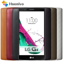 LG – téléphone portable G4 reconditionné et déverrouillé H818, double SiM, 32 go de ROM, 5.5 pouces, caméra 16 mp, 4G LTE, d'origine=