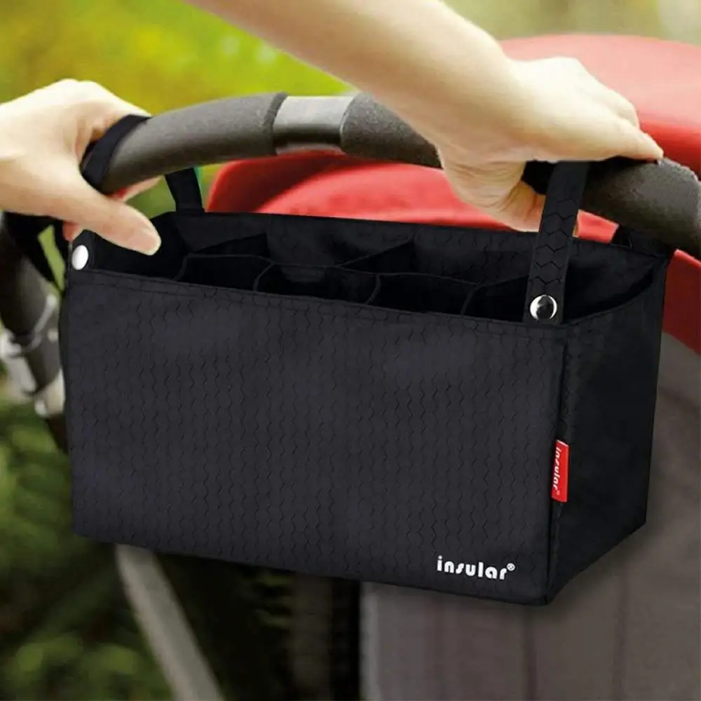 INSULAR Multi-color Stroller Organizer Bag Thermal Insulation Bags Parents Mommy Diaper Bag Large Storage Space
INSULAR Multi-color Stroller Organizer Bag Thermal Insulation Bags Parents Mommy Diaper Bag Large Storage Space