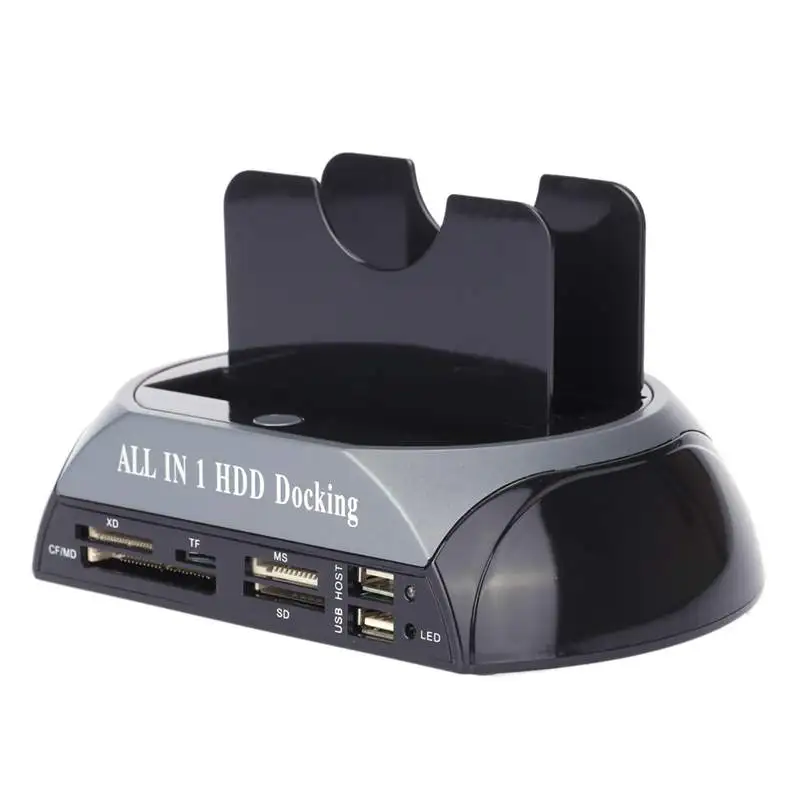 Док-станция для двух жестких дисков 2 5 дюйма 3 E-Sata | Компьютеры и офис