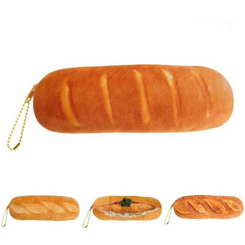 2017 creative Large capacity simulation bread pencil bag big zipper pencil case for Girls boys japanese school supplies Gift
2017 creative Large capacity simulation bread pencil bag big zipper pencil case for Girls boys japanese school supplies Gift