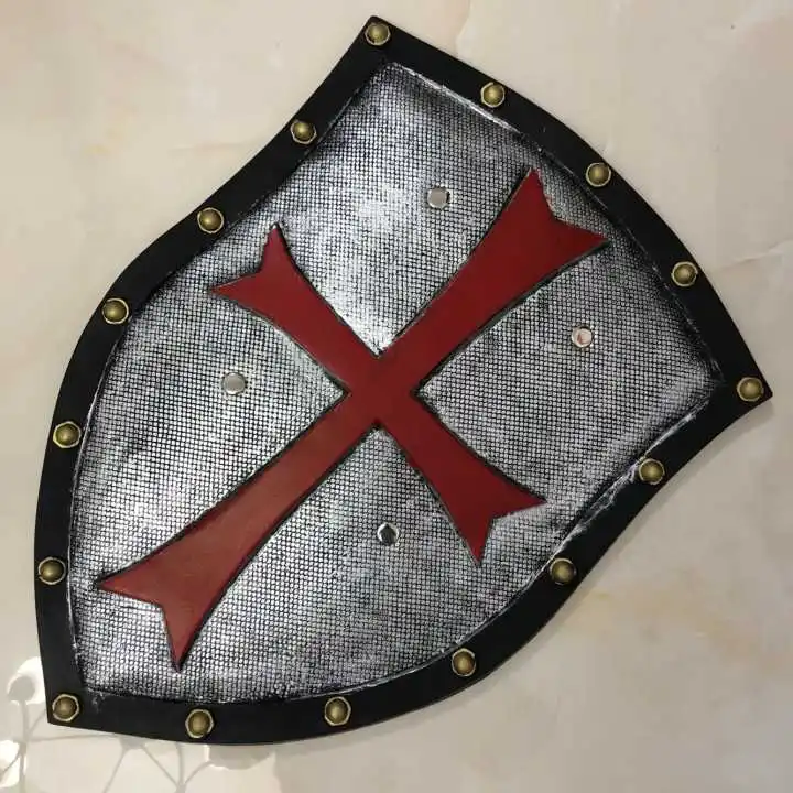 Movie Game Anime 1:1 Red Crusader Pope Knight Shield Action Figure Model PU Weapon Kids Role Gift Halloween Cosplay Prop
Movie Game Anime 1:1 Red Crusader Pope Knight Shield Action Figure Model PU Weapon Kids Role Gift Halloween Cosplay Prop