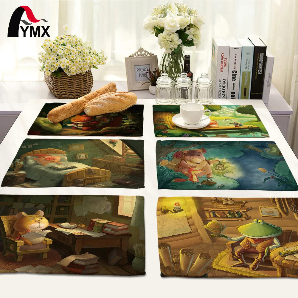42*32cm Cute Cartoon Polyester Napkins for Wedding Table Cloth Dinner Napkin Decorative Napkins guardanapos de tecido
42*32cm Cute Cartoon Polyester Napkins for Wedding Table Cloth Dinner Napkin Decorative Napkins guardanapos de tecido