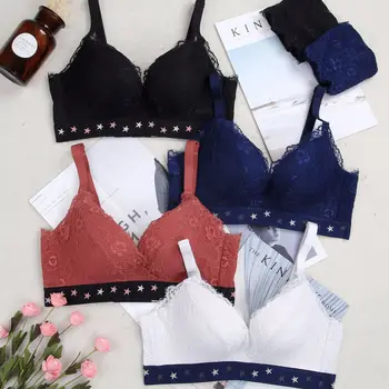 Women's sexy new steel ring-free sexy lace-less ladies bra suit Japanese pair of breasts gathered underwear thick
Women's sexy new steel ring-free sexy lace-less ladies bra suit Japanese pair of breasts gathered underwear thick