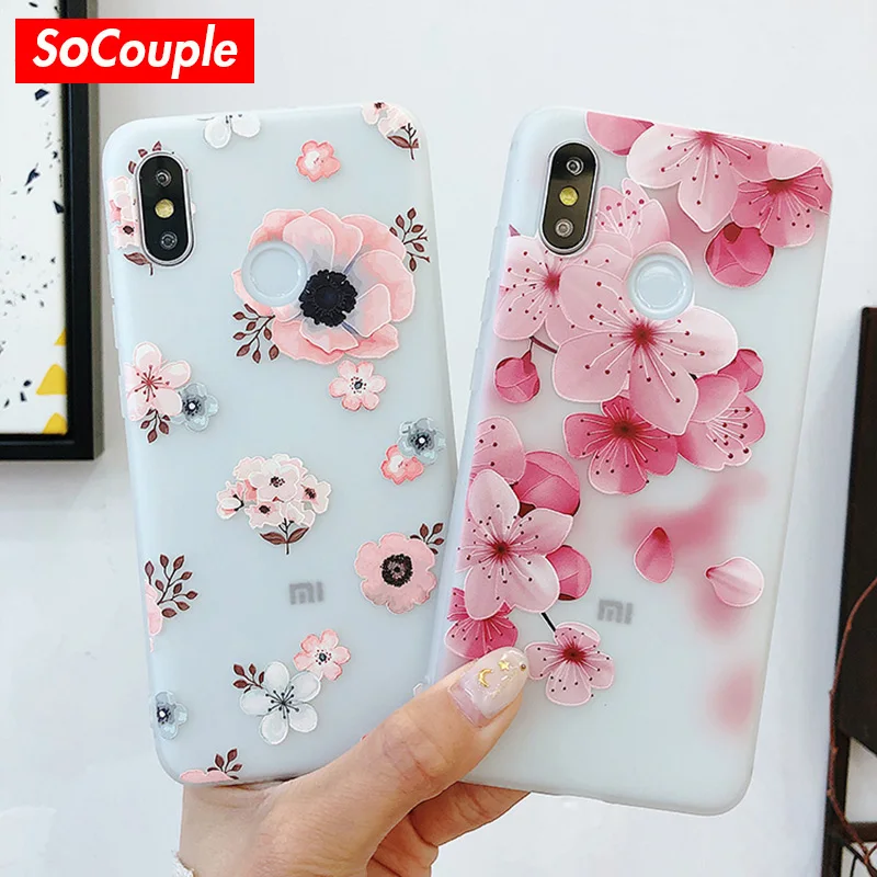 SoCouple Phone Case For Xiaomi Redmi 4X Note 5 5A 6 7 Soft TPU Case For Xiaomi 5X 6X 8 9 Flower Floral Pattern Back Cover
SoCouple Phone Case For Xiaomi Redmi 4X Note 5 5A 6 7 Soft TPU Case For Xiaomi 5X 6X 8 9 Flower Floral Pattern Back Cover
