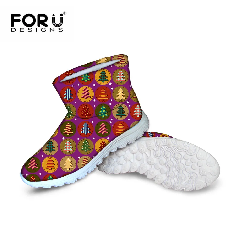 FORUDESIGNS Women's Winter Boots Christmas Pattern Girls Warm Shoes For Outdoor Casual Walking Snow Boot Lady Lightweight Shoes
FORUDESIGNS Women's Winter Boots Christmas Pattern Girls Warm Shoes For Outdoor Casual Walking Snow Boot Lady Lightweight Shoes