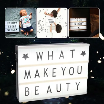 A4 Size LED Combination Night Light Box Lamp DIY Black Letters Cards USB Port Powered Cinema Lightbox Party Wedding Lamp Decor
A4 Size LED Combination Night Light Box Lamp DIY Black Letters Cards USB Port Powered Cinema Lightbox Party Wedding Lamp Decor