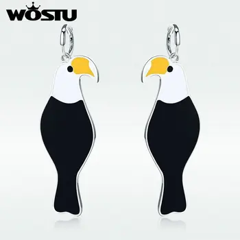 WOSTU Black Bird Earring Genuine Toucan Oil Drop Earring For Women Fashion Animal Gift Party Engagement ZBFE193
WOSTU Black Bird Earring Genuine Toucan Oil Drop Earring For Women Fashion Animal Gift Party Engagement ZBFE193