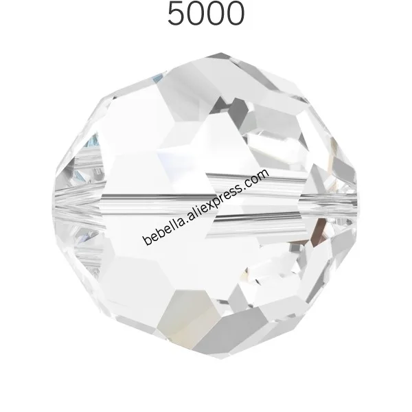 1 piece of 100% original Crystal from Swarovski 5000 Round Bead for DIY bracelet jewelry
1 piece of 100% original Crystal from Swarovski 5000 Round Bead for DIY bracelet jewelry
