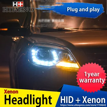 Hireno Headlamp for 2010-12 Great Wall Haval H6 Headlight Headlight Assembly LED DRL Angel Lens Double Beam HID Xenon 2pcs
Hireno Headlamp for 2010-12 Great Wall Haval H6 Headlight Headlight Assembly LED DRL Angel Lens Double Beam HID Xenon 2pcs