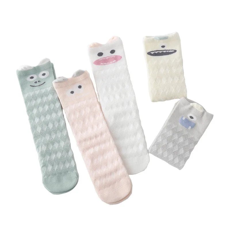 5pairs /lot Summer Cartoon Children Socks Cotton Knee High Baby Girls Socks Mesh Kids Leg Warmers Fashion Boy Socks for Children
5pairs /lot Summer Cartoon Children Socks Cotton Knee High Baby Girls Socks Mesh Kids Leg Warmers Fashion Boy Socks for Children