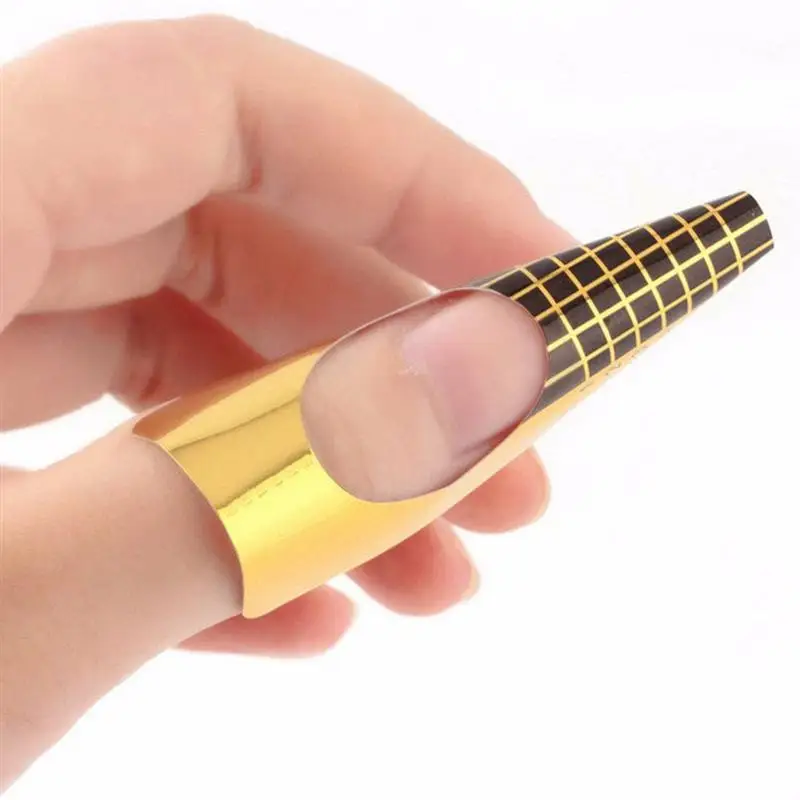 100pcs Double Thick Competitive Edge Nail Form Acrylic UV Gel Extension Manicure Styling Tools Extension Sticker
100pcs Double Thick Competitive Edge Nail Form Acrylic UV Gel Extension Manicure Styling Tools Extension Sticker