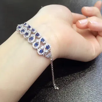 2017 New Qi Xuan_Free Mail Dark Blue Stone Elegant Bracelets_S925 Solid Silver Fashion Bracelets_Manufacturer Directly Sales
2017 New Qi Xuan_Free Mail Dark Blue Stone Elegant Bracelets_S925 Solid Silver Fashion Bracelets_Manufacturer Directly Sales