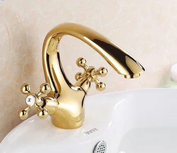 Christmas Gold Ti-PVD Luxury Solid Brass Bathroom Vanity Sink / Basin Torneira Banheiro Cozinha Faucets Mixers Taps
Christmas Gold Ti-PVD Luxury Solid Brass Bathroom Vanity Sink / Basin Torneira Banheiro Cozinha Faucets Mixers Taps