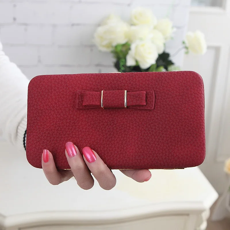 Hot Sale Lady Bow Short Matte Ladies Wallet Vintage Zipper Hasp Womens Wallets Vintage Clutch Bag Purses Money Bag Free Shipping
Hot Sale Lady Bow Short Matte Ladies Wallet Vintage Zipper Hasp Womens Wallets Vintage Clutch Bag Purses Money Bag Free Shipping