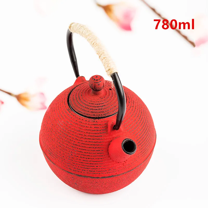 Cast Iron TeaPot Set Japanese Teapot Tetsubin Kettle Drinkware KungFu Tools Stainless Steel Strainer Color Snail TeaKettle 780ml
Cast Iron TeaPot Set Japanese Teapot Tetsubin Kettle Drinkware KungFu Tools Stainless Steel Strainer Color Snail TeaKettle 780ml