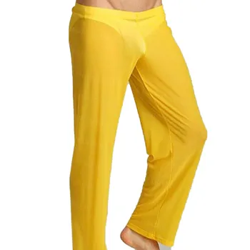 New Arrival Brand New Sexy Men's Loungewear Pants Male Fashion Gauze Lounge Pants Solid Color Sleep Bottoms Homewear Pants
New Arrival Brand New Sexy Men's Loungewear Pants Male Fashion Gauze Lounge Pants Solid Color Sleep Bottoms Homewear Pants