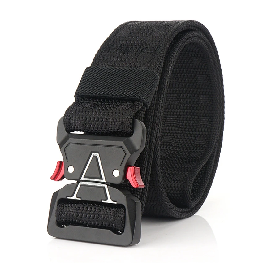 Luxury Canvas Belt Thick Tactical Designer Belts For Jeans High Quality Casual Nylon Waist Belt Metal Buckle Black Cobra Belt
Luxury Canvas Belt Thick Tactical Designer Belts For Jeans High Quality Casual Nylon Waist Belt Metal Buckle Black Cobra Belt