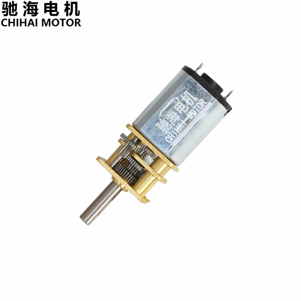 ChiHai Motor CHF-GM12-N20VA DC 6.0V Gear Motor N20 Mini Electric Gear Box with Gearwheel 3mm Shaft Diameter
ChiHai Motor CHF-GM12-N20VA DC 6.0V Gear Motor N20 Mini Electric Gear Box with Gearwheel 3mm Shaft Diameter