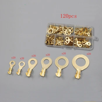 Ring grounding piece boxed with 120 pieces of lug boxed with complete specifications
Ring grounding piece boxed with 120 pieces of lug boxed with complete specifications