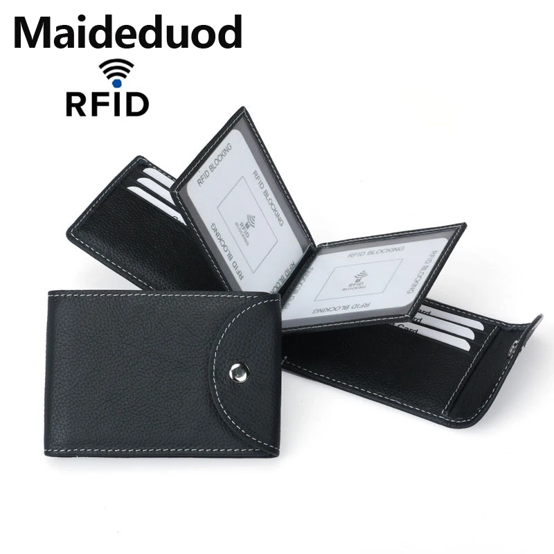 Maideduod Hot Sale New Unisex Genuine Leather Hasp Credit Card Holder ID Fashion Credit Card Holders Blocking Wallets
Maideduod Hot Sale New Unisex Genuine Leather Hasp Credit Card Holder ID Fashion Credit Card Holders Blocking Wallets