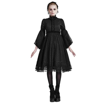 Lolita Fairy Tale Delicate Puff Sleeves Multiple Lace And Bow Lady Dress Casual High Waist Dress High Quality Ladies Fashion
Lolita Fairy Tale Delicate Puff Sleeves Multiple Lace And Bow Lady Dress Casual High Waist Dress High Quality Ladies Fashion