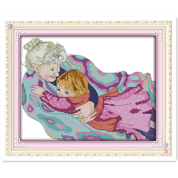 Embrace 2 11CT 14CT Printed On Canvas Counted Cross Stitch Pattern Kits Needlework DIY Painting Home Decor DMC Cross-stitch Set
Embrace 2 11CT 14CT Printed On Canvas Counted Cross Stitch Pattern Kits Needlework DIY Painting Home Decor DMC Cross-stitch Set