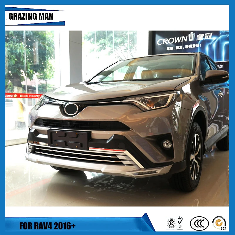 High quality pp material front and rear bumper guard bumper bar with LED light for Toyota RAV4 2016+
High quality pp material front and rear bumper guard bumper bar with LED light for Toyota RAV4 2016+